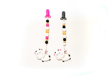 Load image into Gallery viewer, Bessie the Cow Teether Toy Clip