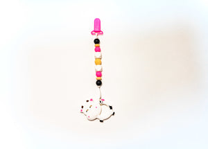 Bessie the Cow Teether Toy Clip