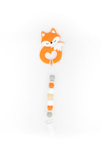 Load image into Gallery viewer, Fox Teether Toy Clip