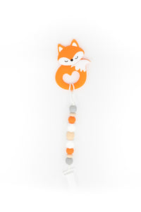 Fox Teether Toy Clip
