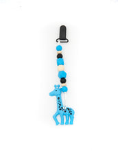 Load image into Gallery viewer, Giraffe Teether Toy Clip