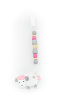 Load image into Gallery viewer, Lamb Teether Toy Clip