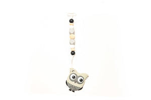 Owl Teether Toy Clip