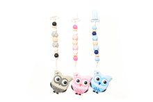 Load image into Gallery viewer, Owl Teether Toy Clip