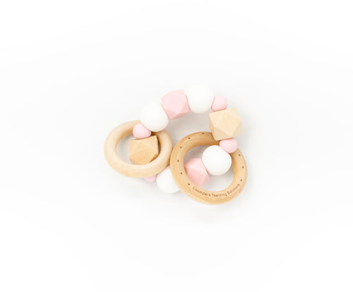 Double Ring Teether Rattle
