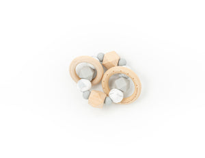 Double Ring Teether Rattle