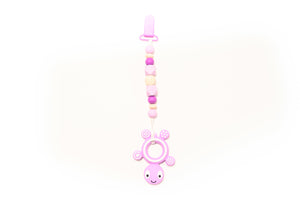 Turtle Teether Toy Clip